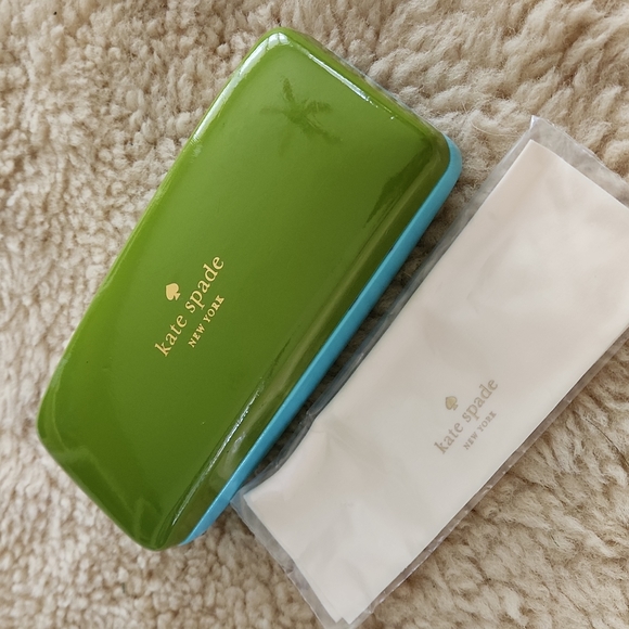 Never Worn Kate Spade Tortoise Frame Sunglasses With Case/Cloth 🕶 - Picture 11 of 12